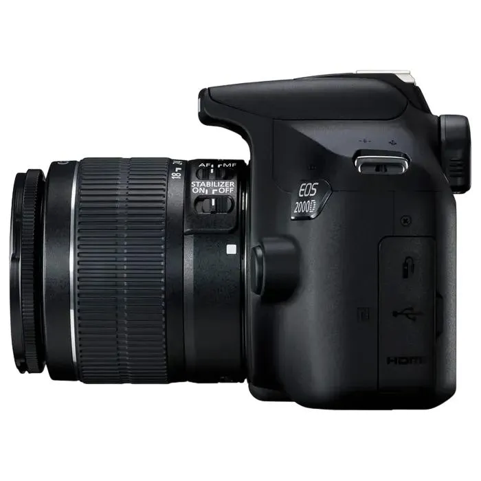 DSLR Camera Canon EOS 2000D & EF-S 18-55mm  f/3.5-5.6 IS II KIT
