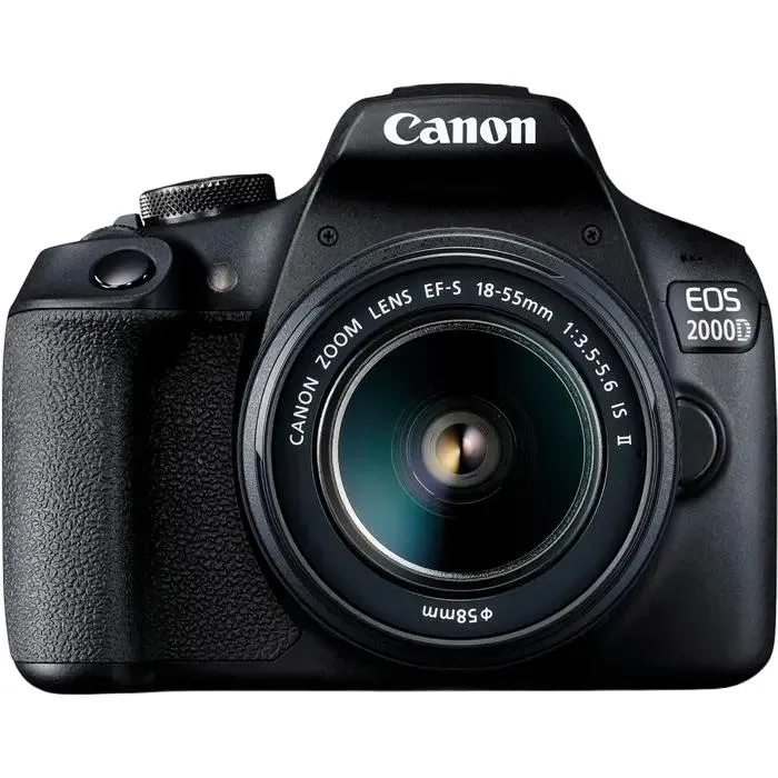 DSLR Camera Canon EOS 2000D & EF-S 18-55mm  f/3.5-5.6 IS II KIT