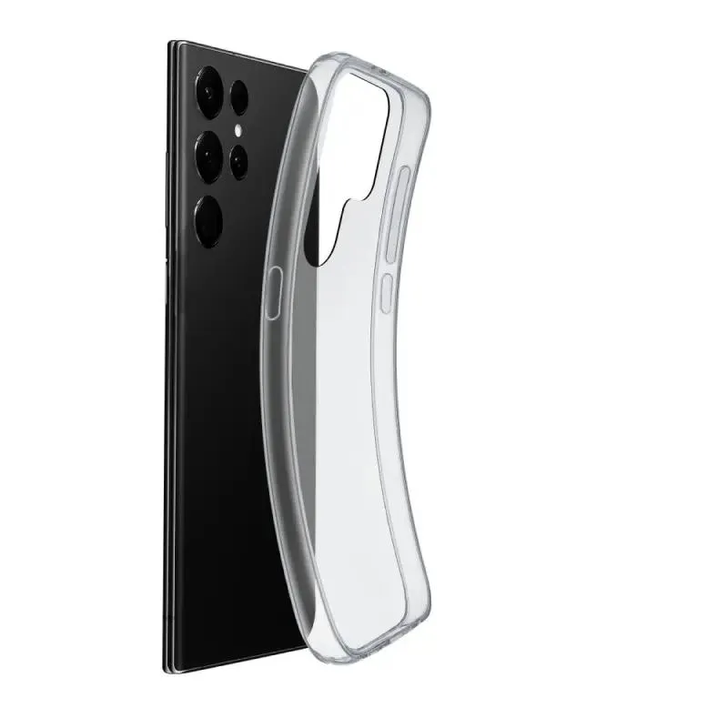 Back cover Cellularline Fine - Galaxy S23 Ultra, Transparent