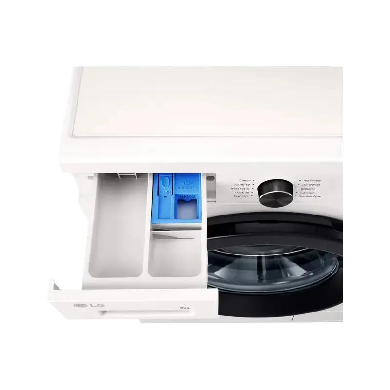 Washing machine LG F4X1009NWK, 9kg, White