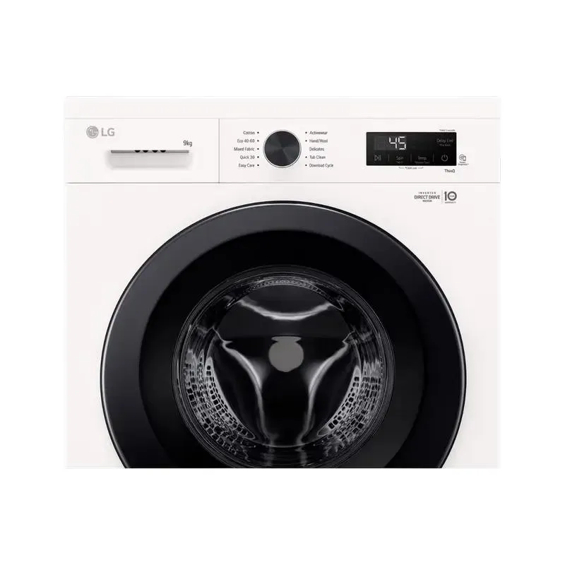 Washing machine LG F4X1009NWK, 9kg, White