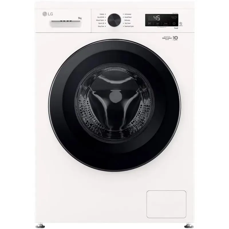 Washing machine LG F4X1009NWK, 9kg, White