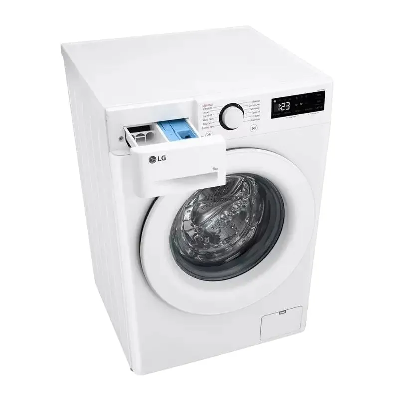 Washer LG F4WR509SWW, 9kg, White