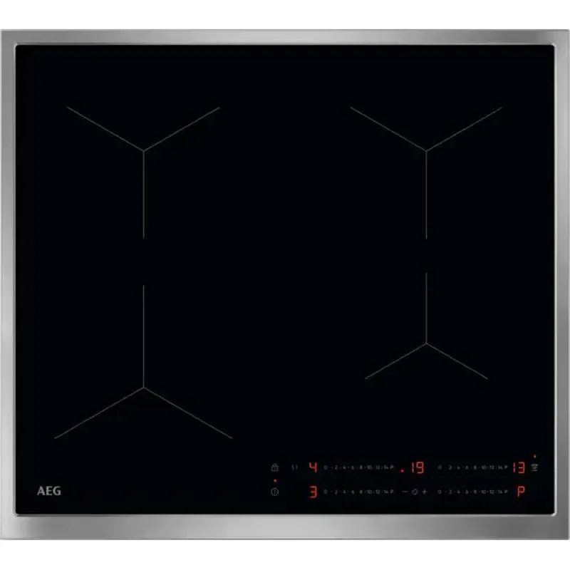 Electric Induction Cooktop AEG TO64IA0FXB, Black