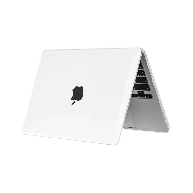 Laptop Case Tech Protect Smartshell Macbook Air 13 (2022), 13.6", Polycarbonate, Crystal Clear