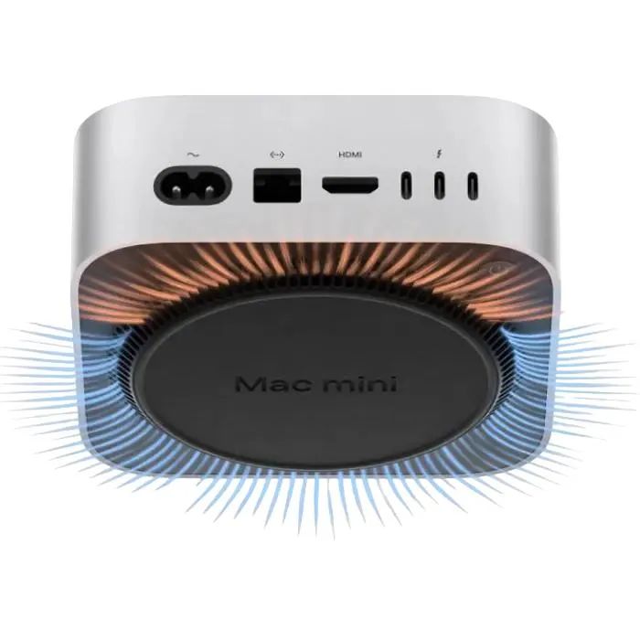 Desktop PC Apple Mac mini A3238, Mac mini, M4 with 10-core CPU and 10-core GPU, 16GB/256GB, M4 10-core GPU, macOS Sequoia