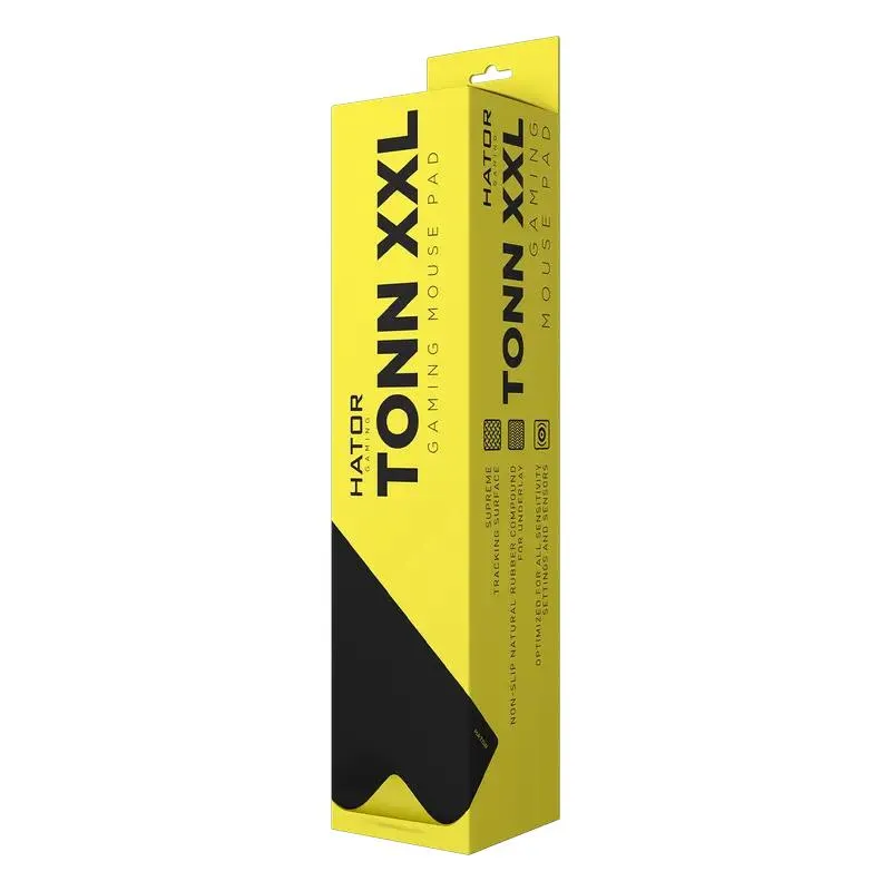 Gaming Mouse Pad HATOR Tonn, Extra Extra Large, Black