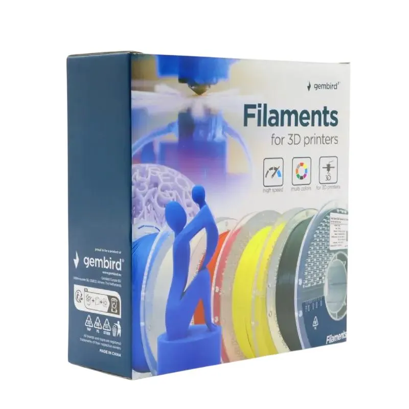 Filament for 3D printer Gembird 3DP-PETG1.75HY-01-R, PETG, Red , 1.75 mm, 1kg