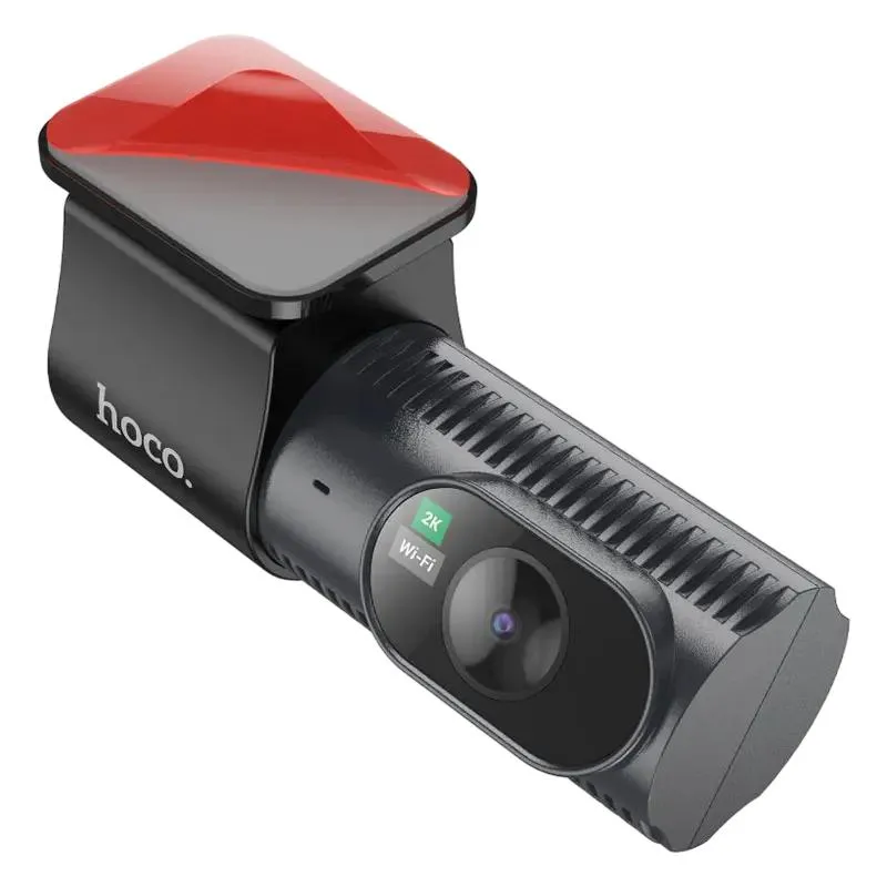 Car Front and Rear Dash Cam Set Hoco DV8, Black