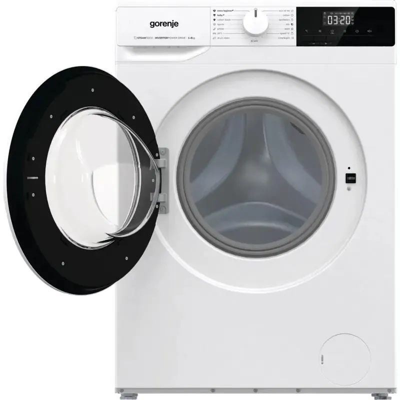 Washing machine Gorenje W11NHPI84AS, 8kg, White