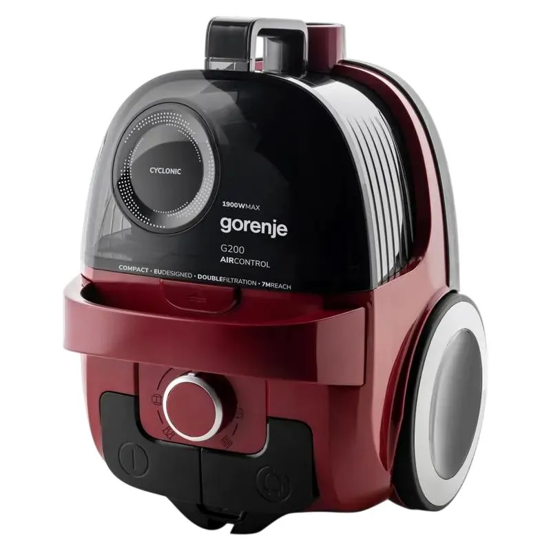 Vacuum Cleaner Gorenje VC1901G2ACR, Red