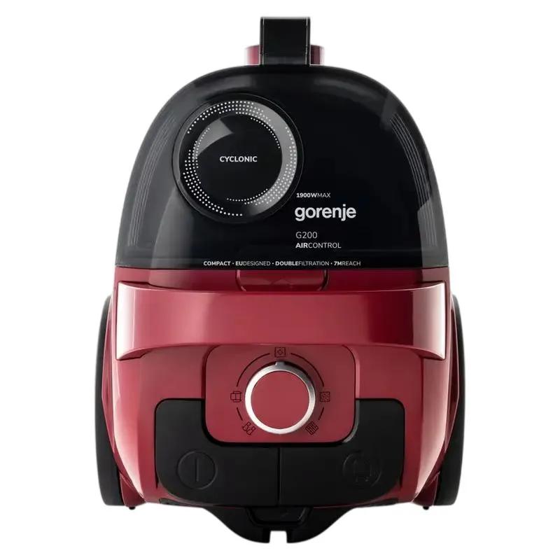 Vacuum Cleaner Gorenje VC1901G2ACR, Red