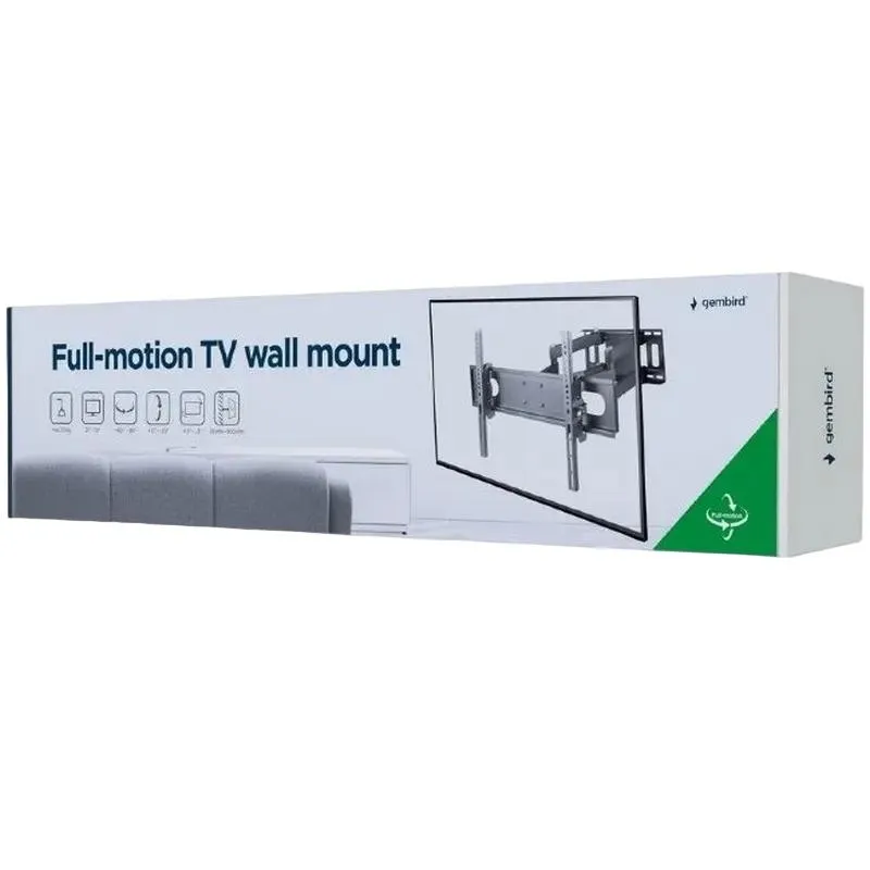 Full Motion Wall Mount Gembird WM-70ST-01, Black
