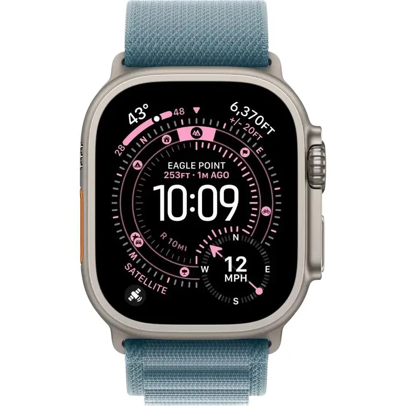 Smartwatch Apple Watch Ultra 3, 49mm, Light Blue Alpine