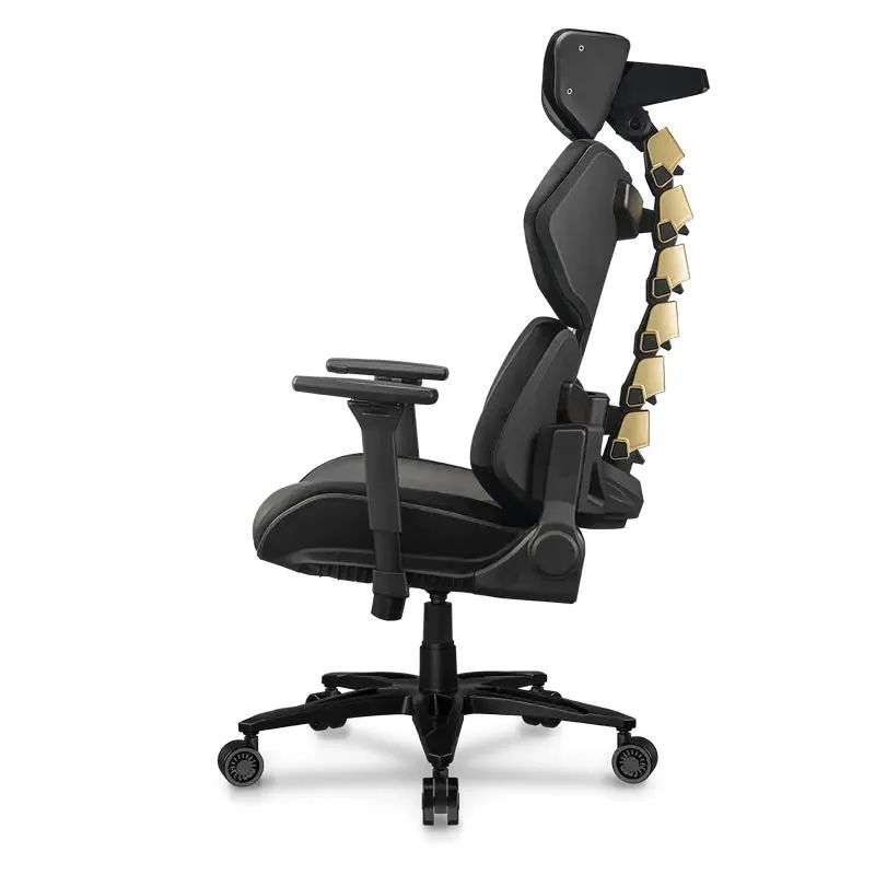 Gaming Chair Cougar Terminator Elite, PU Leather, Black | Gold