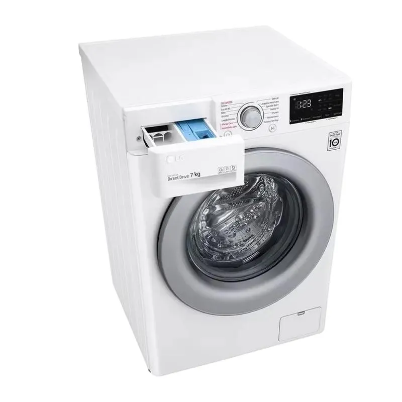 Washing machine LG F2WV3S7S4E, 7kg, White