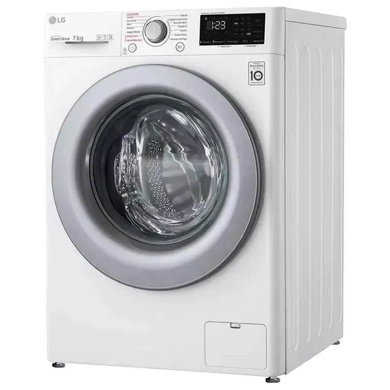 Washing machine LG F2WV3S7S4E, 7kg, White