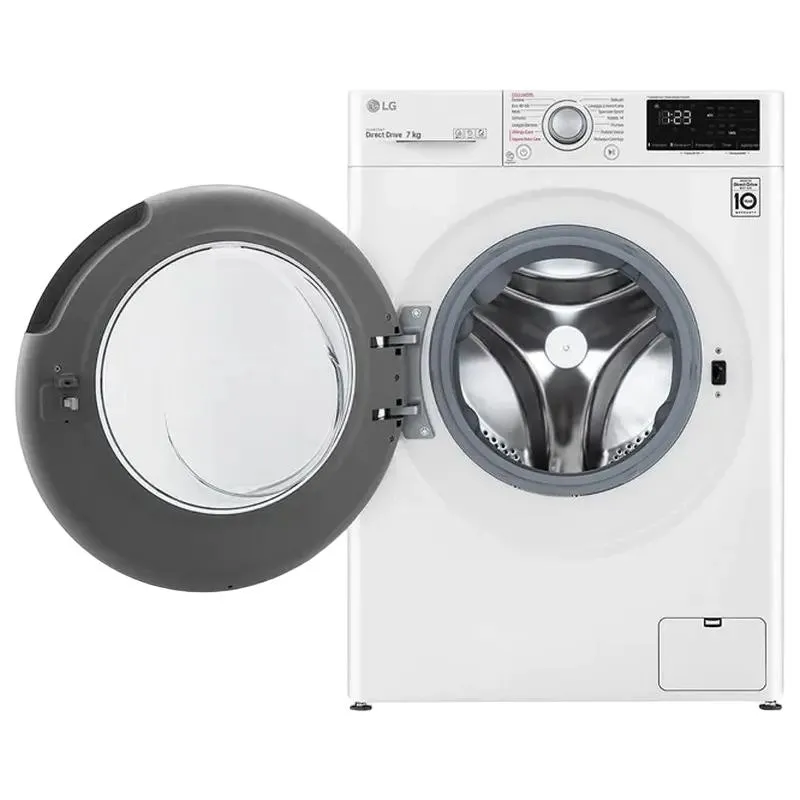 Washing machine LG F2WV3S7S4E, 7kg, White