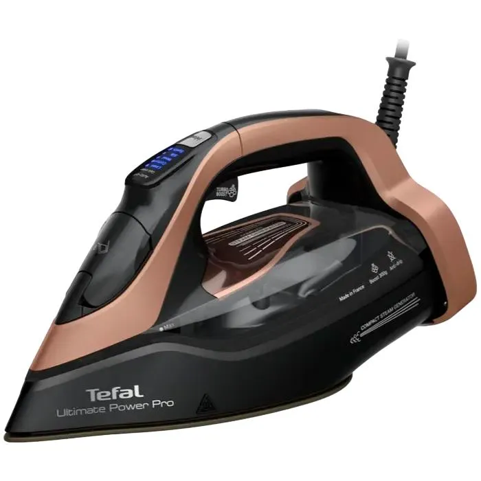 Iron Tefal FV9E50E0, 3200W, Black | Copper