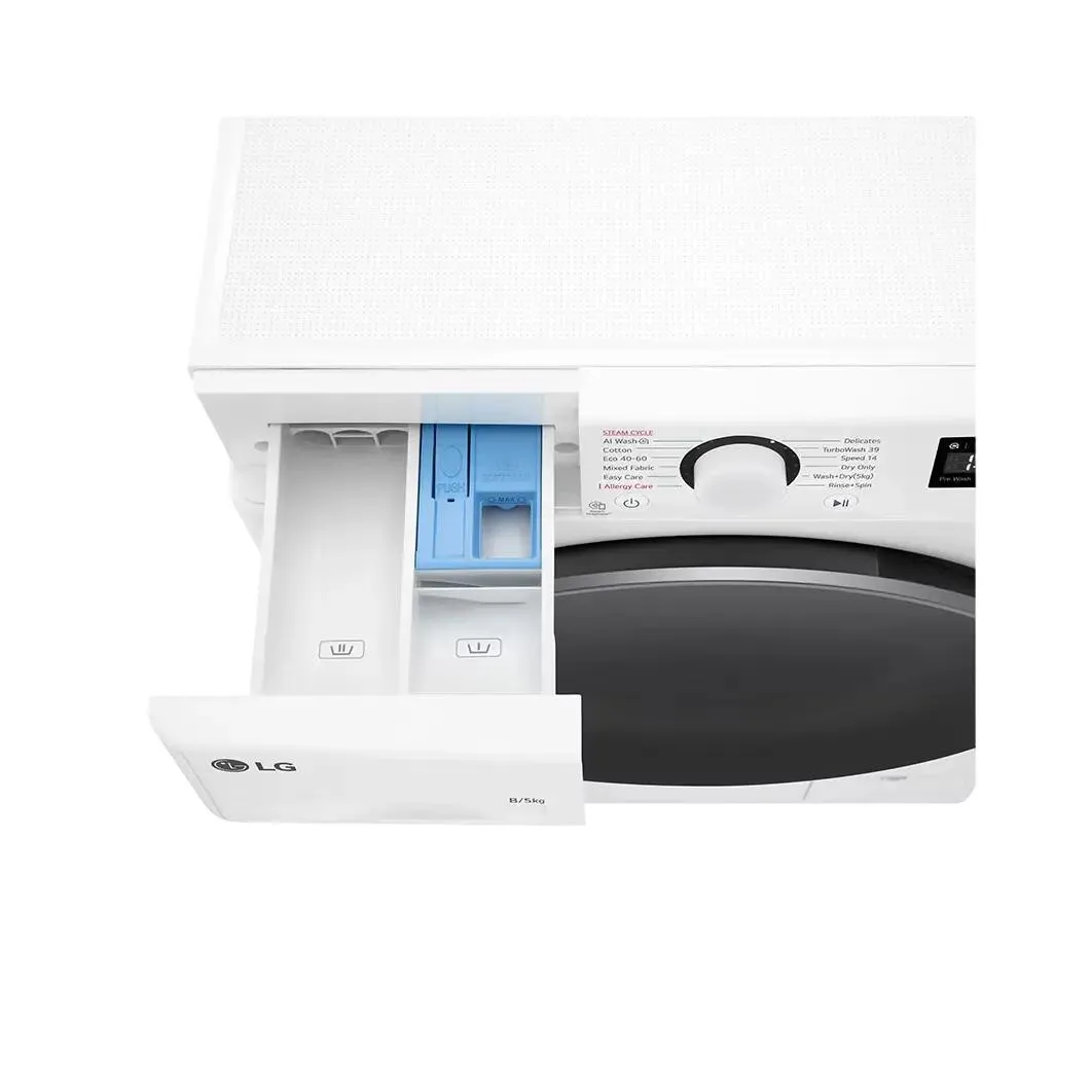 Combo Washer-Dryer LG F2DR509S1W, 9kg, White