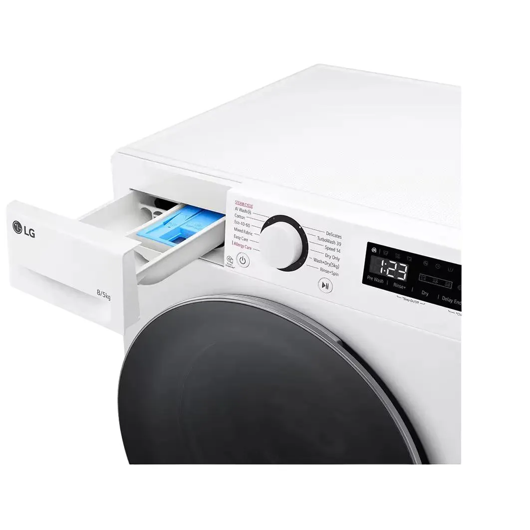 Combo Washer-Dryer LG F2DR509S1W, 9kg, White