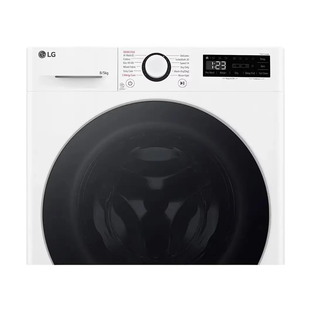 Combo Washer-Dryer LG F2DR509S1W, 9kg, White