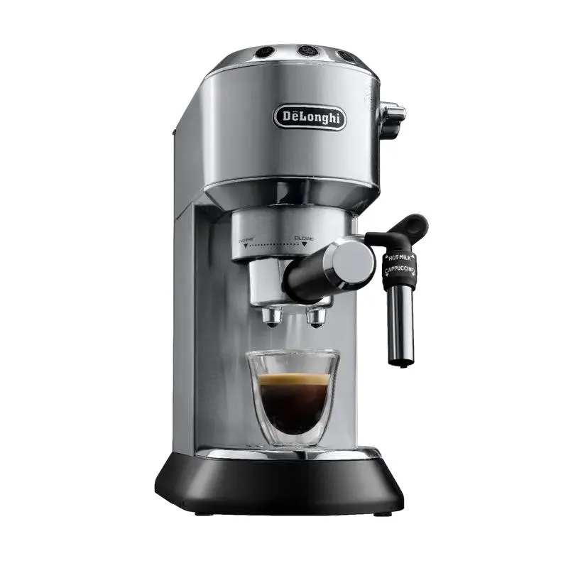 Carob Coffee Maker DeLonghi Dedica Pump Espresso, 1300W, Silver