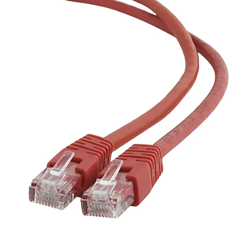 Patch cord Cablexpert PP6U-3M/R, Cat6 UTP, 3m, Red