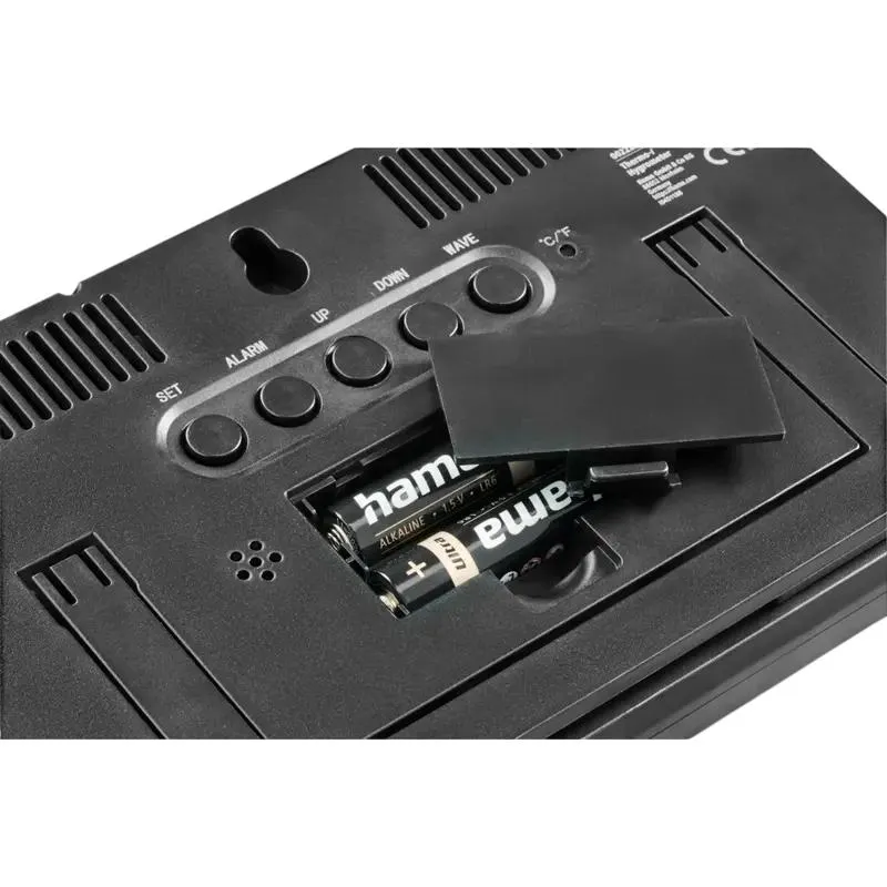 Smart Temperature & Humidity Sensor HAMA Lombok, Black