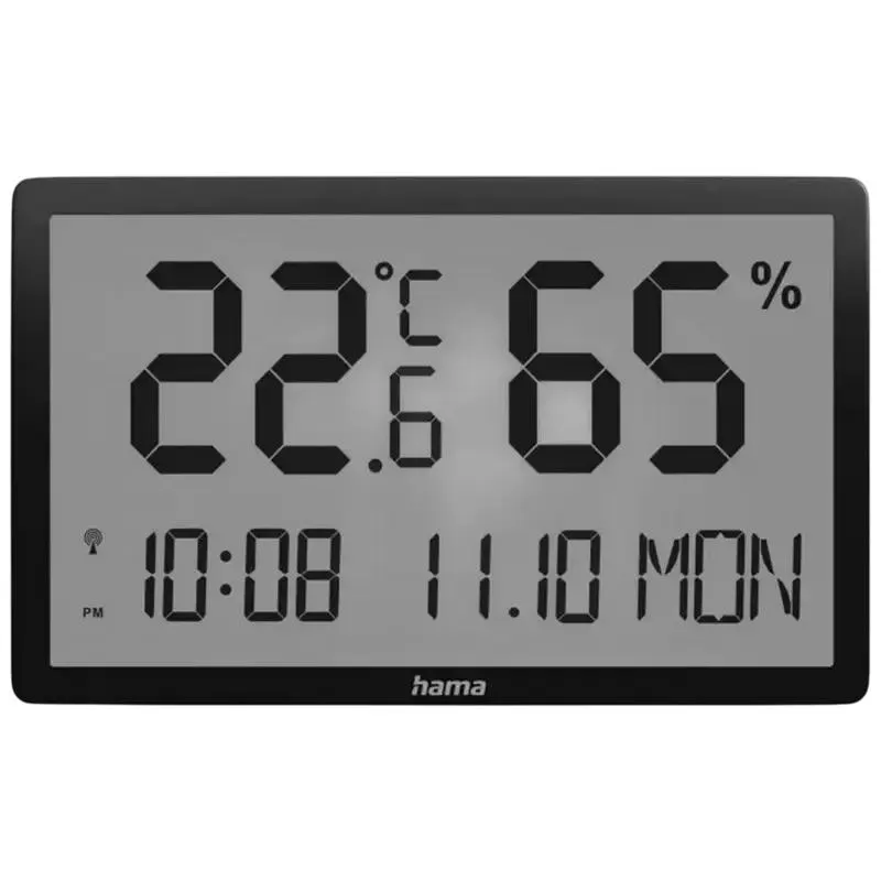 Smart Temperature & Humidity Sensor HAMA Lombok, Black
