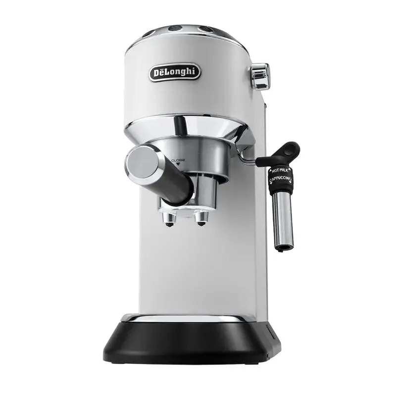 Carob Coffee Maker DeLonghi Dedica Pump Espresso, 1300W, White