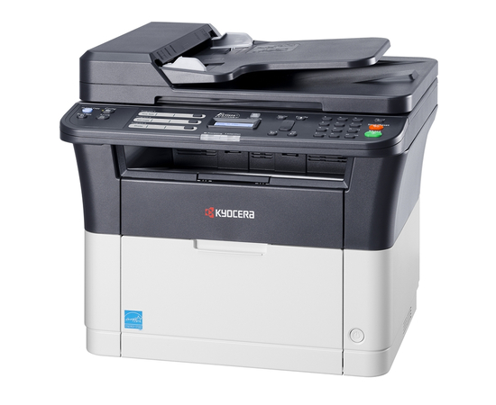 Ecosys FS-1025MFP, Duplex, A4, 25 ppm, 3in1, GDI, 600 dpi, 2 digit LED, ADF, with starter toner, High Speed USB2.0, 10/100 Ethernet