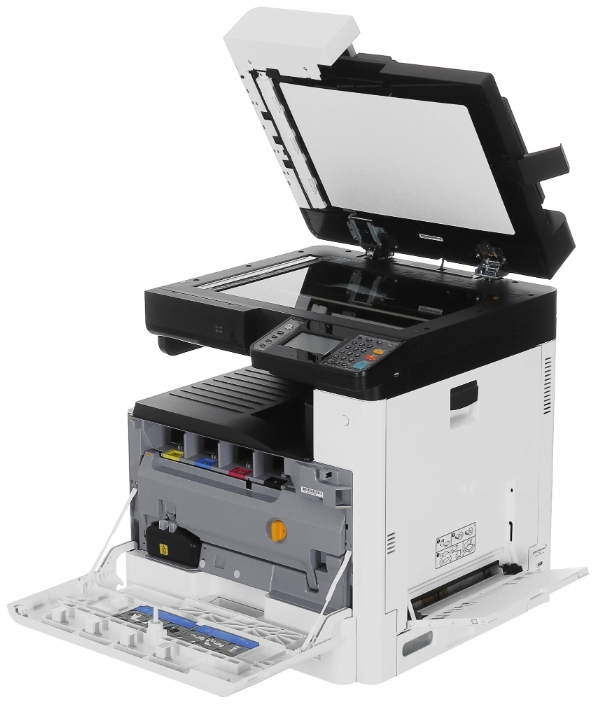 Ecosys M8124cidn, A3 Colour MFP, 24/24 ppm, 3in1, HyPAS, 1200x1200 dpi, 4.3" Touch Panel, 50-sheet reversing DP std, with starter toner