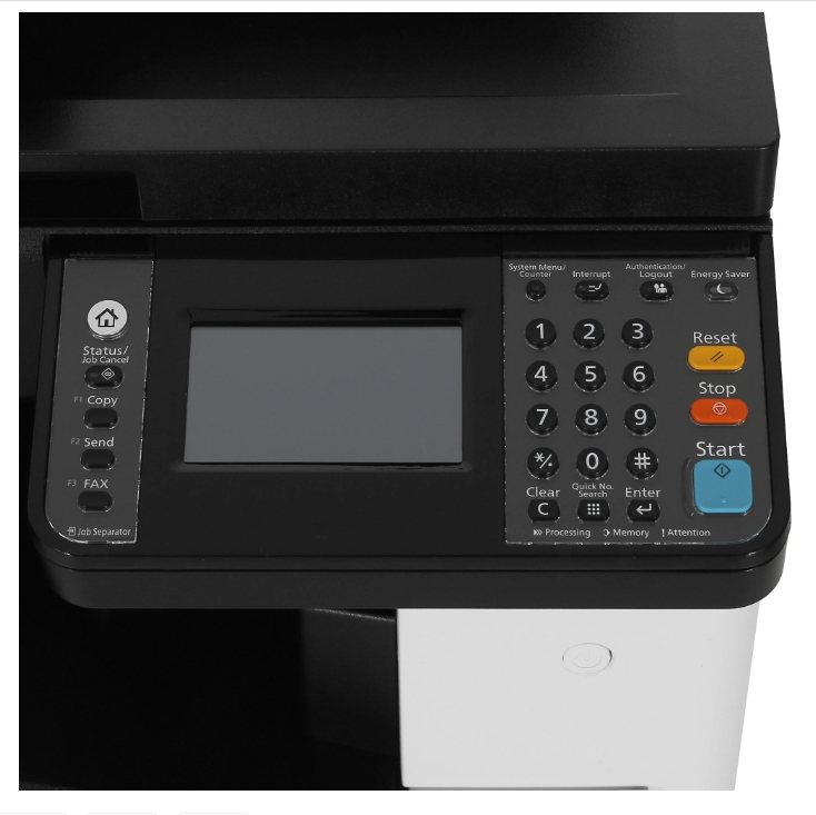 Ecosys M8124cidn, A3 Colour MFP, 24/24 ppm, 3in1, HyPAS, 1200x1200 dpi, 4.3" Touch Panel, 50-sheet reversing DP std, with starter toner