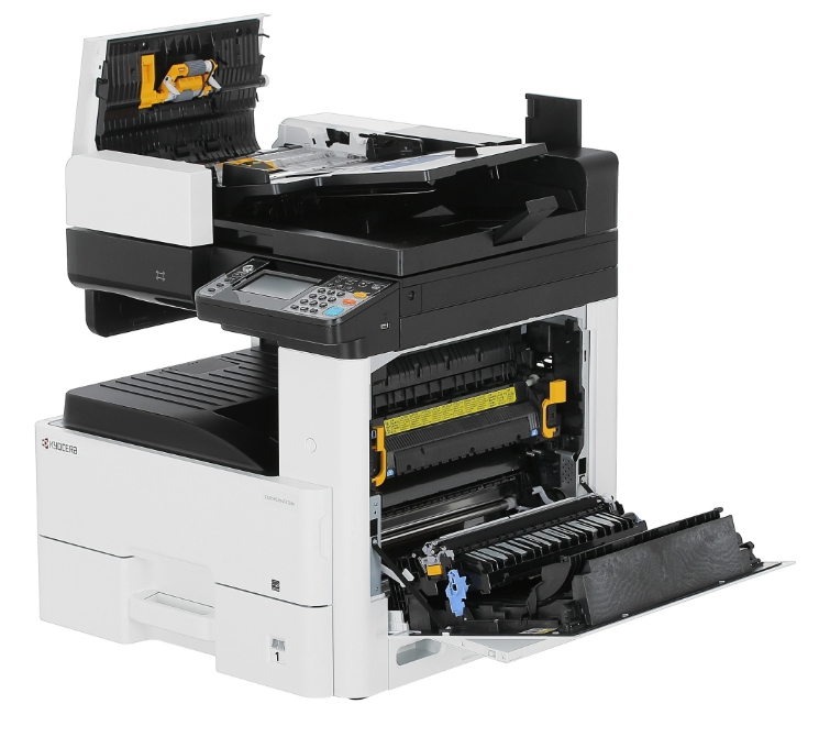 Ecosys M4125idn, A3 B/W MFP, 25 ppm, 3in1, HyPAS, 1200x1200 dpi, 4.3" Touch Panel, 50-sheet reversing DP std, with starter toner