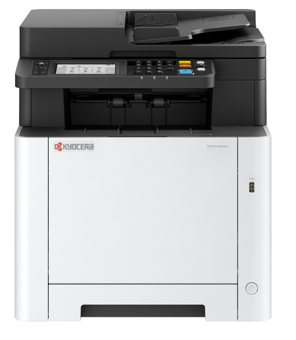 Ecosys MA2600cfx, A4 Colour MFP 4in1, 26 ppm, 1200 dpi, duplex,  4.3inch TFT, USB 2.0 card slot, USB 2.0, SD/SDHC card slot, starter toners 1.5K (CMYK)