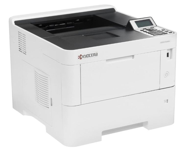 Ecosys PA4500x, A4 B/W Printer, 45pm, 1200x1200 dpi, 5-line LCD, with starter toner
