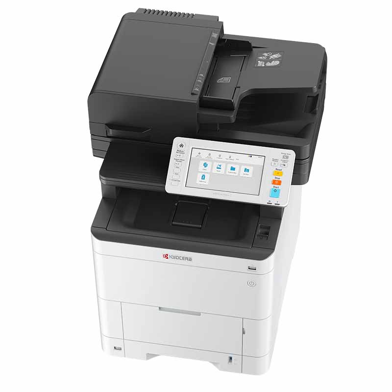 Ecosys MA3500cix, Colour, Duplex, DADF, A4, 35 ppm, 3in1, HyPAS, 1200 x1200 dpi,  7" Touch Panel, with starter toners, USB 2.0, Gigabit LAN