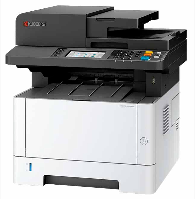 Ecosys MA3501wfx, A4 B/W MFP, 35 ppm, 4in1, 1200x1200 dpi, 4.3' full-color touch LCD, Wireless (2.4GHz), 50-sheet DP std, with starter toner
