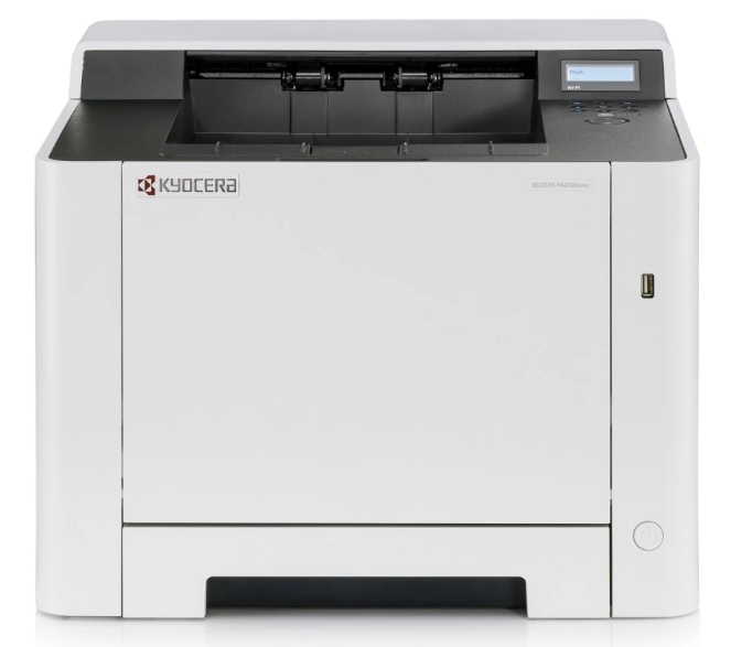 Ecosys PA2100cwx, Colour, Duplex,  A4, 21 ppm, 1200 dpi, 2-line LCD, WLAN (IEEE 802.11 b/g/n), WIFI direct, USB 2.0, SD/SDHC card slot, starter toners 1.5K (CMYK)