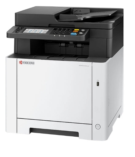 Ecosys MA2600cwfx, A4 Colour MFP 4in1, 26 ppm, 1200 dpi, duplex, 4.3inch TFT, USB 2.0 card slot, WLAN (802.11a/b/g/n/ac, Wi-Fi Direct), starter toners 1.5K (CMYK)