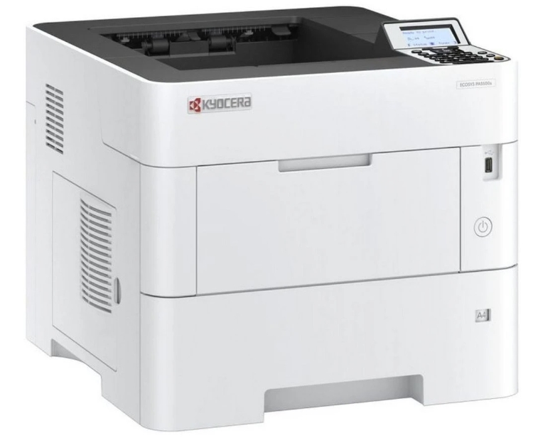 Ecosys PA5000x, A4 B/W Printer, 50pm, 1200x1200 dpi, 5-line LCD, with starter toner