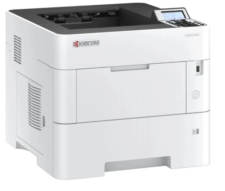 Ecosys PA5500x, A4 B/W Printer, 55pm, 1200x1200 dpi, 5-line LCD, with starter toner