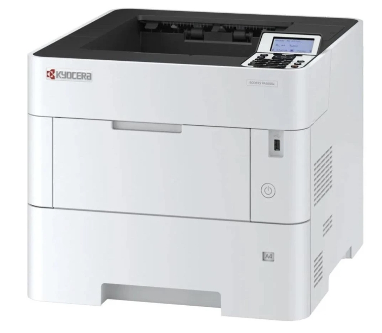Ecosys PA5500x, A4 B/W Printer, 55pm, 1200x1200 dpi, 5-line LCD, with starter toner