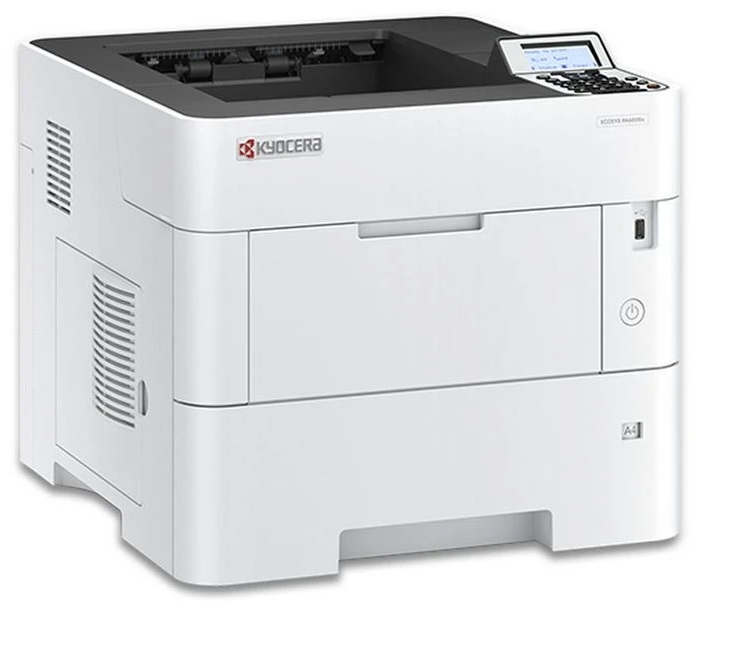 Ecosys PA6000x, A4 B/W Printer, 60pm, 1200x1200 dpi, 5-line LCD, with starter toner