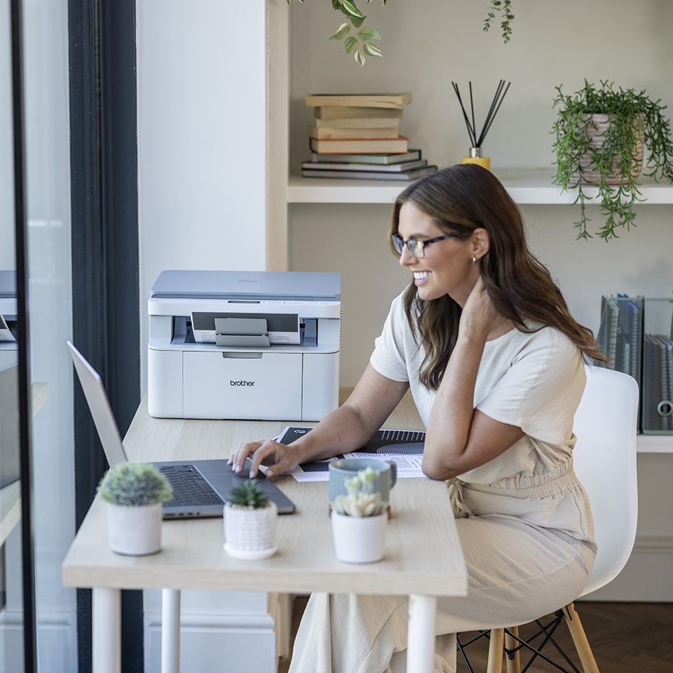 MFP Brother DCP-L1630W, A4, 20 ppm, USB, Ethernet 10/100, Wi-Fi, Starter toner 1500 pag