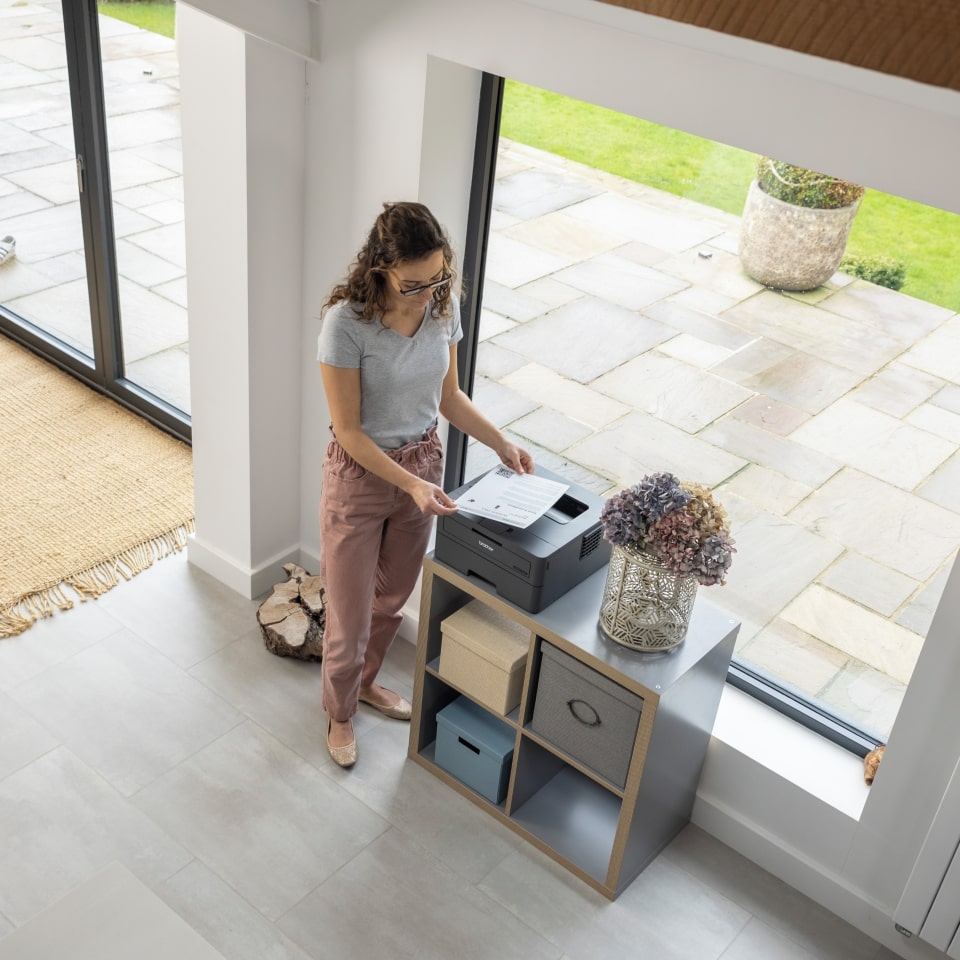 Printer Brother HL-L2442DW, A4, 30 ppm, Duplex, Wi-Fi, USB 2.0, Toner starter 700 pag.