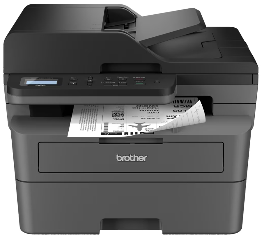 MFP Brother DCP-L2640DN, A4, 34 ppm, Duplex, ADF, Ethernet 10/100, USB 2.0, Starter toner 1200 pag