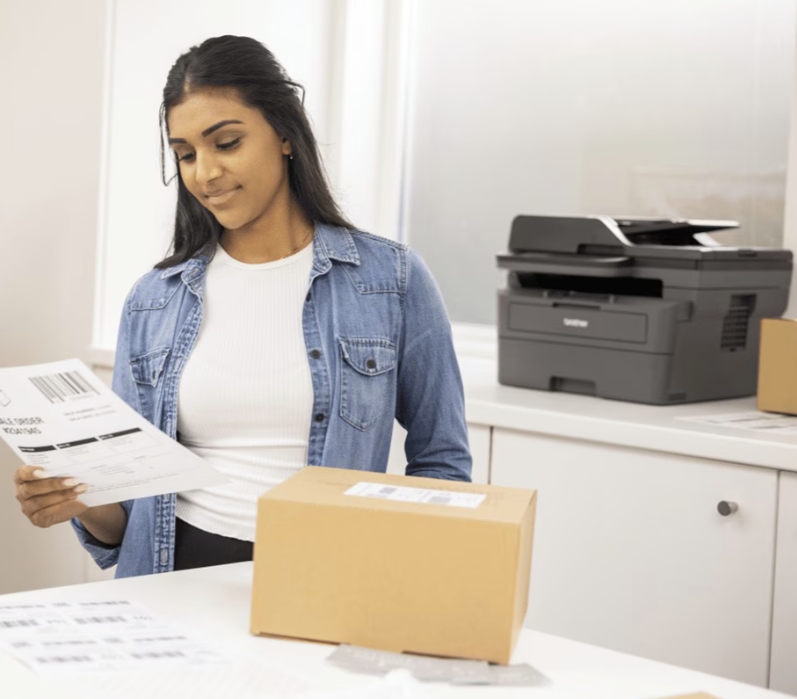 MFP Brother DCP-L2640DN, A4, 34 ppm, Duplex, ADF, Ethernet 10/100, USB 2.0, Starter toner 1200 pag