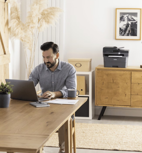 MFP Brother MFC-L2862DW, A4, 34 ppm, Duplex, ADF, Fax, Wi-Fi, Ethernet 10/100, USB 2.0, Starter toner 1200 pag